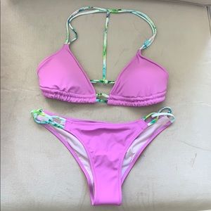 Victoria’s Secret purple bikini